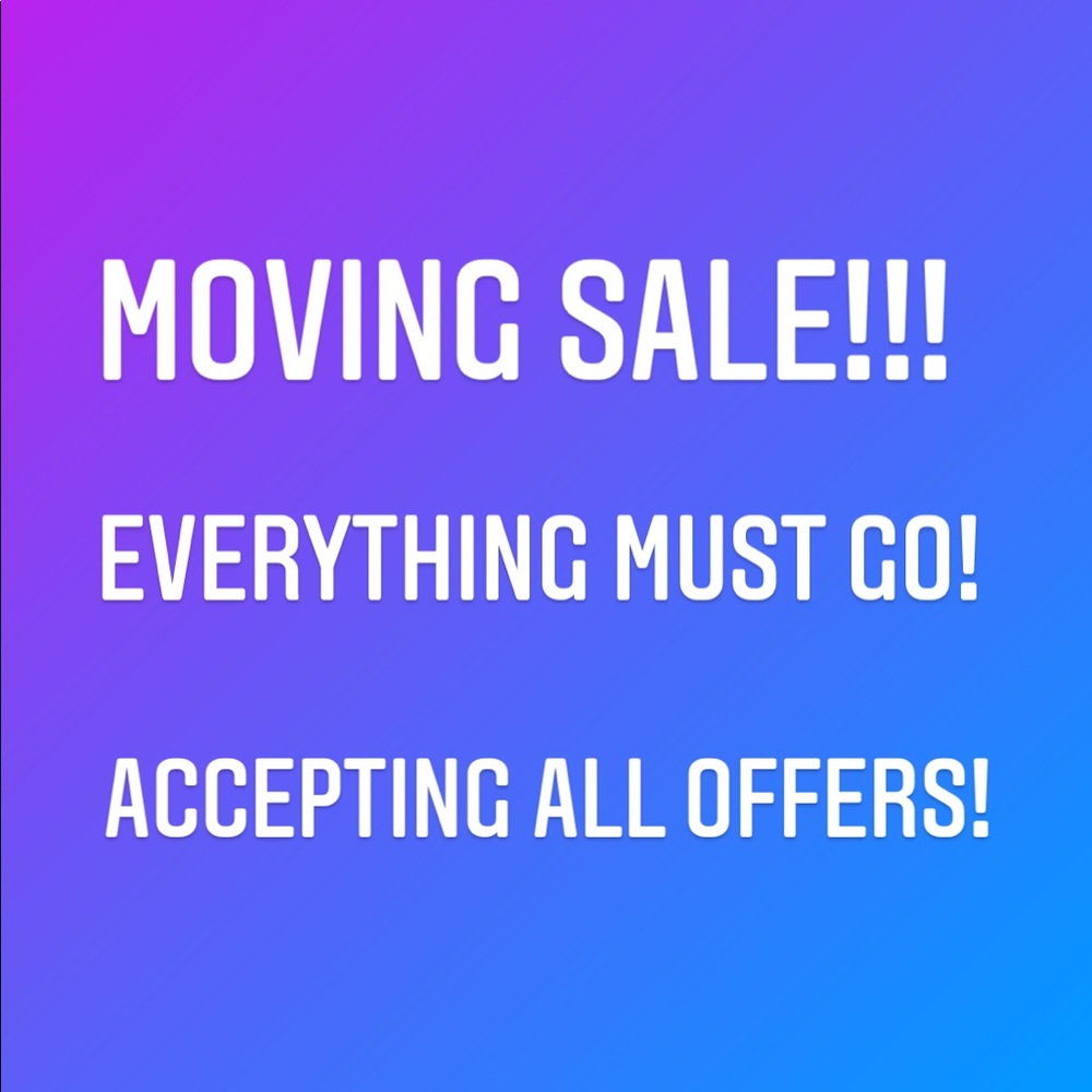 ACCEPTING ALL OFFERS!!!